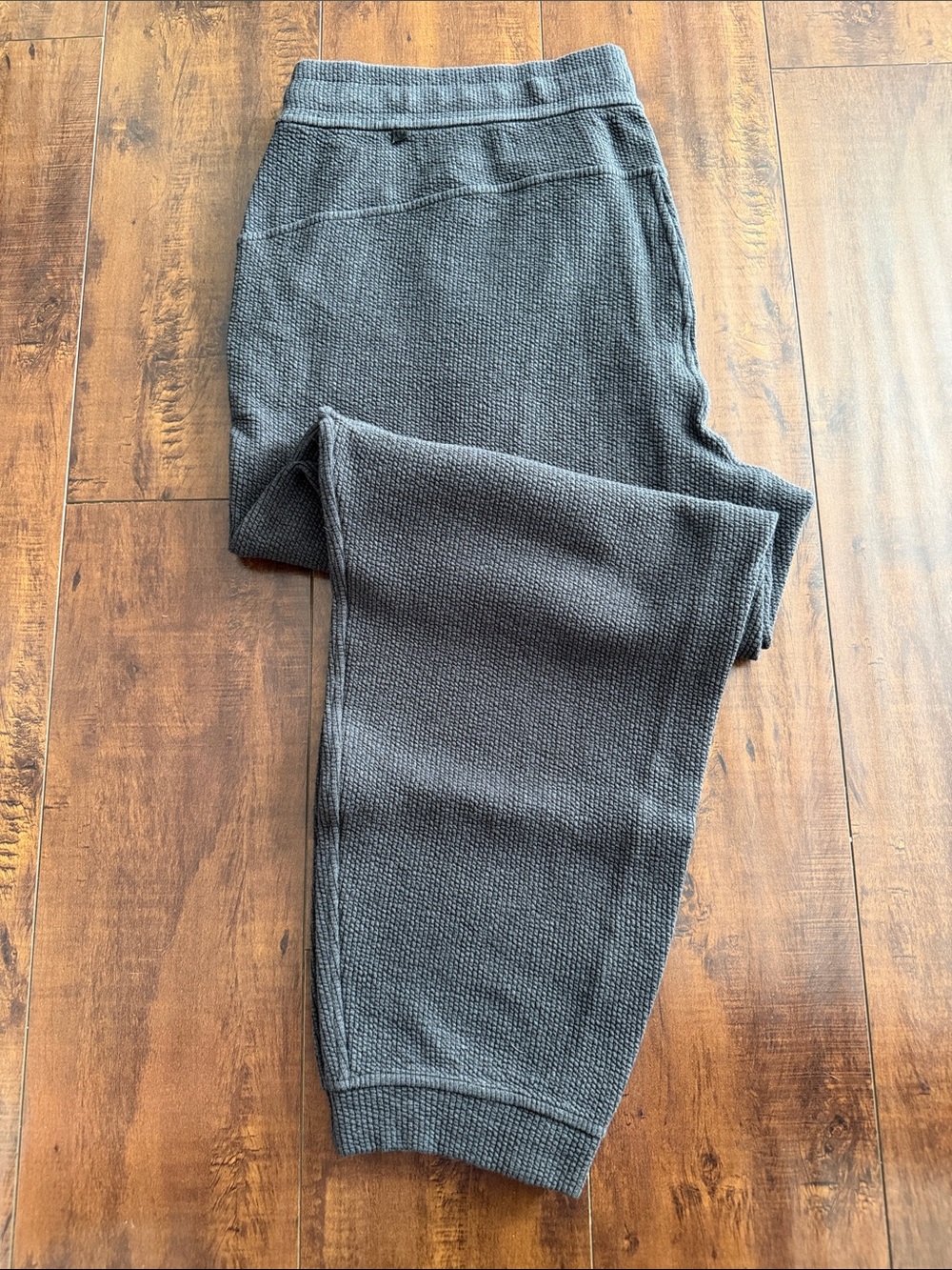 lululemon athletica Charcoal Waffle-Knit Joggers